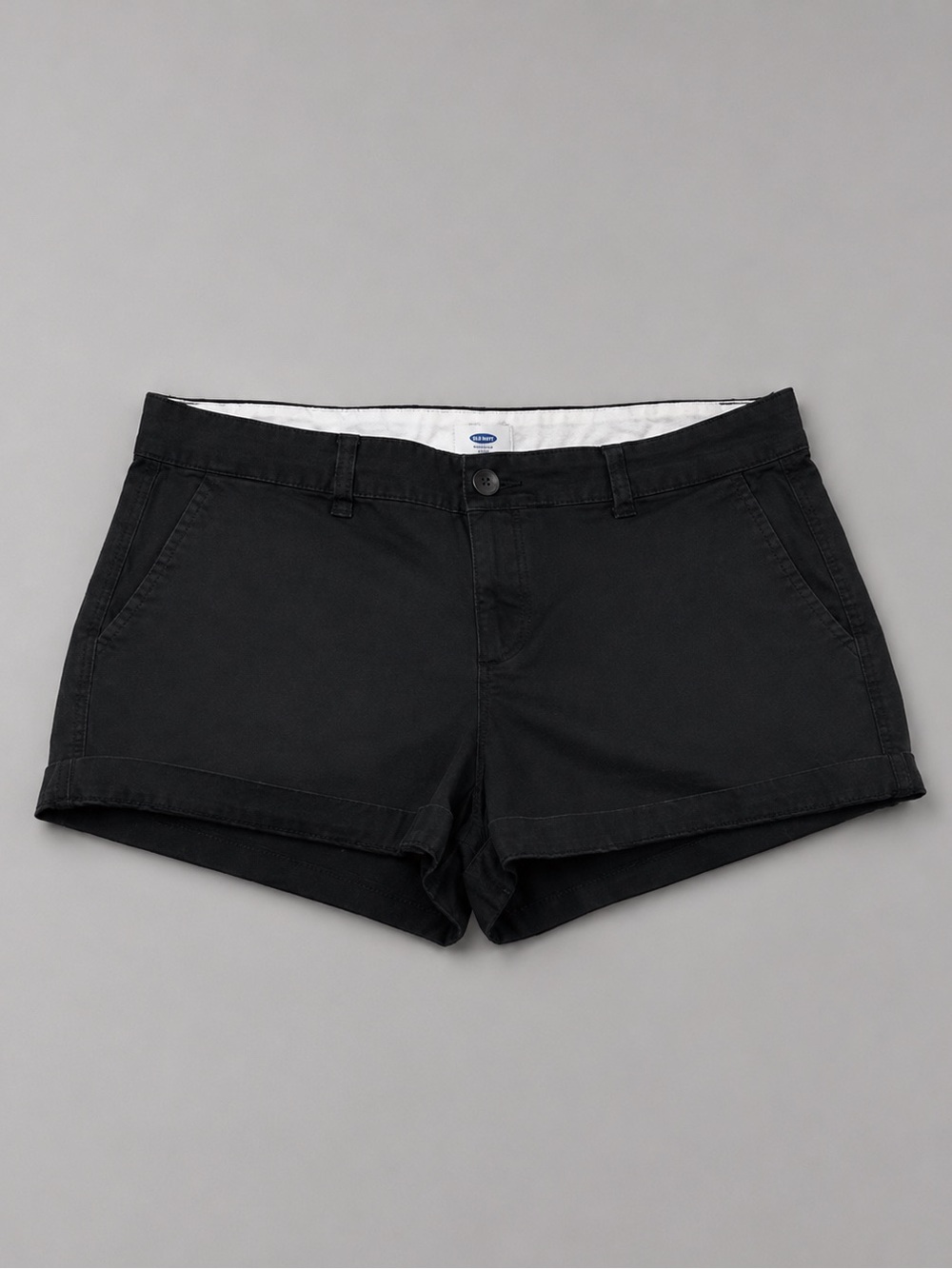 Old Navy Black Women's Chino Shorts SZ 14